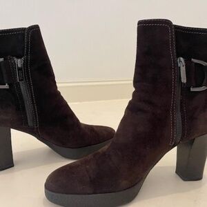 Tod's Suede Booties
